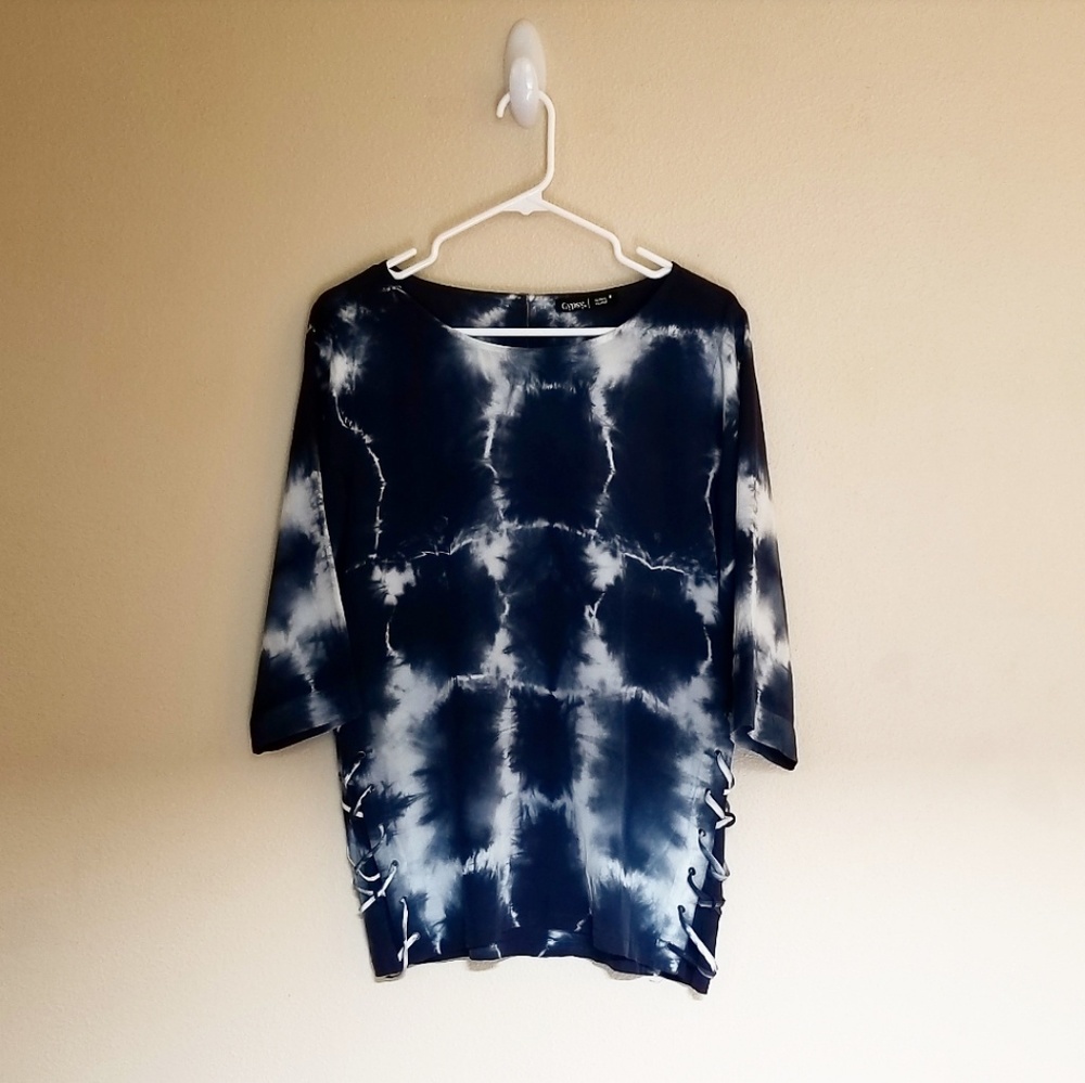 Tie Dye Top 100% Silk